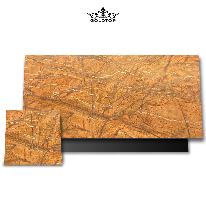 India Cafe Forest Brown Marble