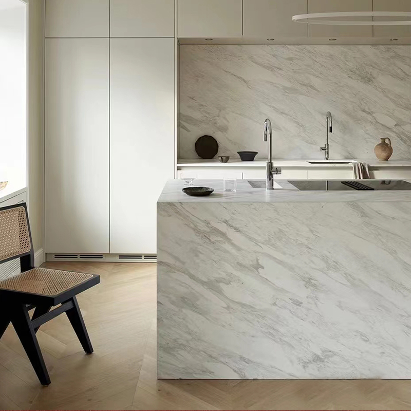 Greece Volakas White Marble Countertop