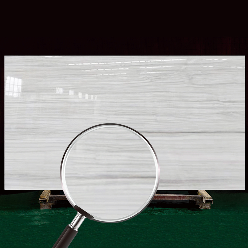 New Style Greece Stellar white Marble Tiles Countertops