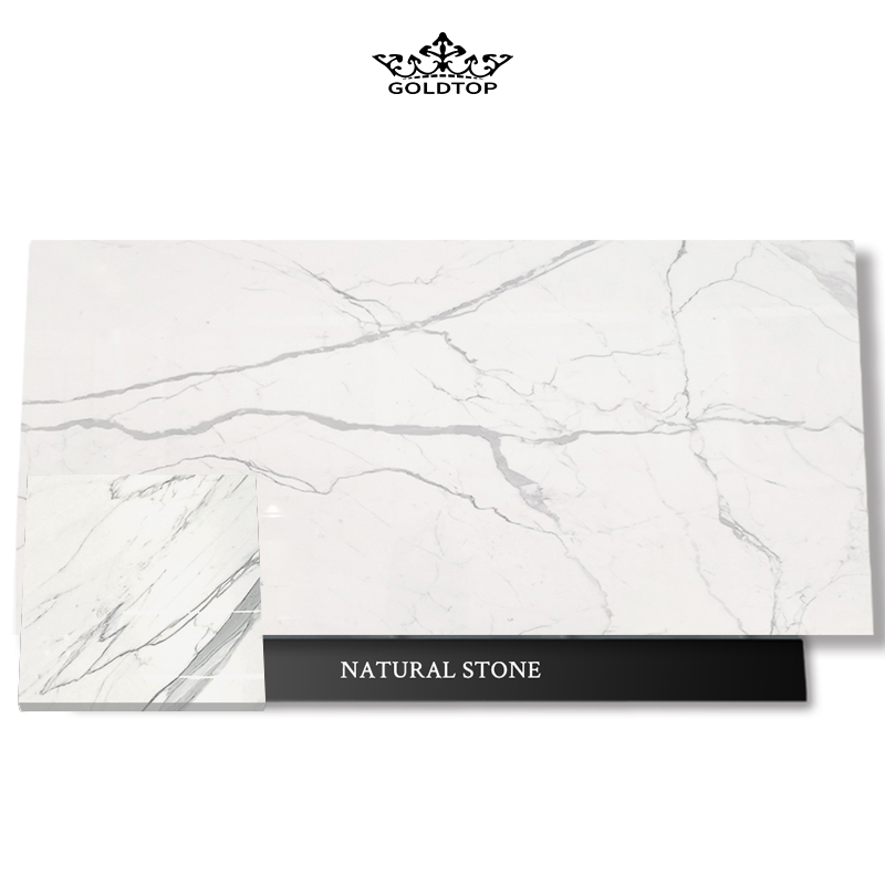 Calacatta White Marble Tile