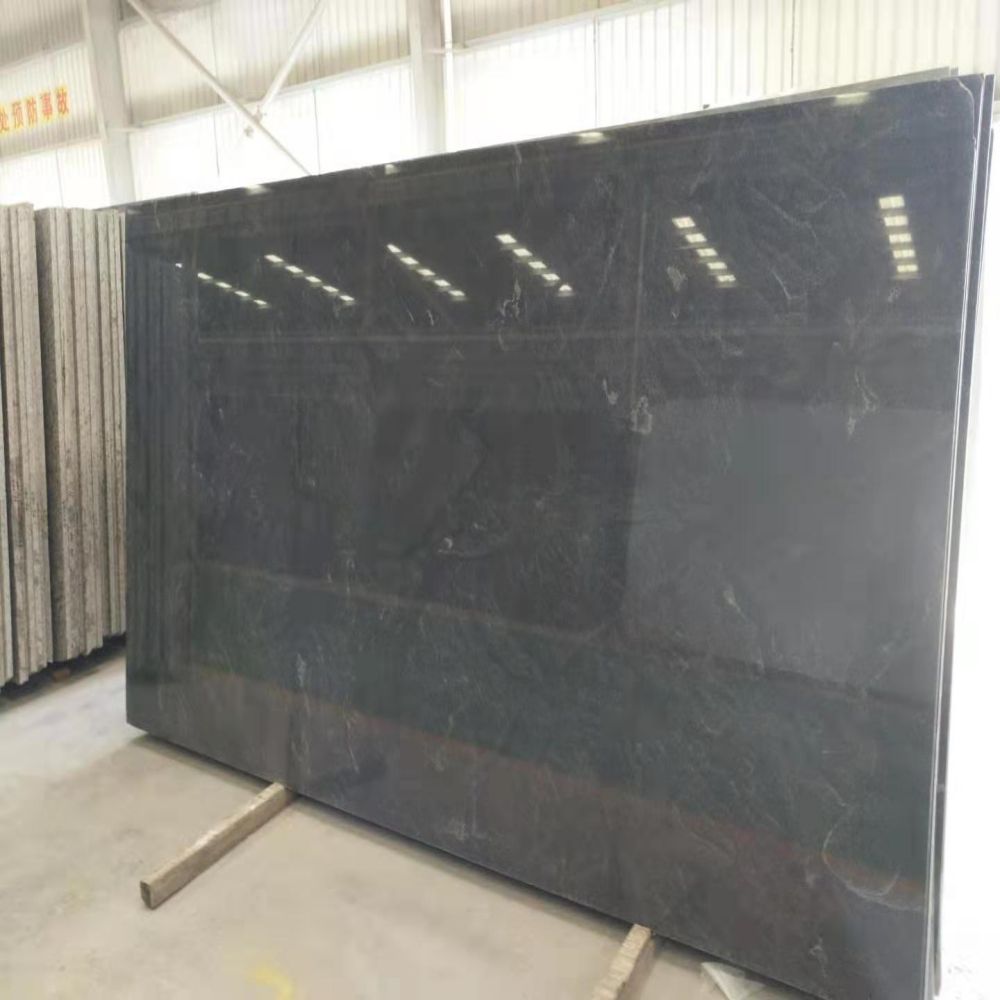 America Virginia Mist Black Granite