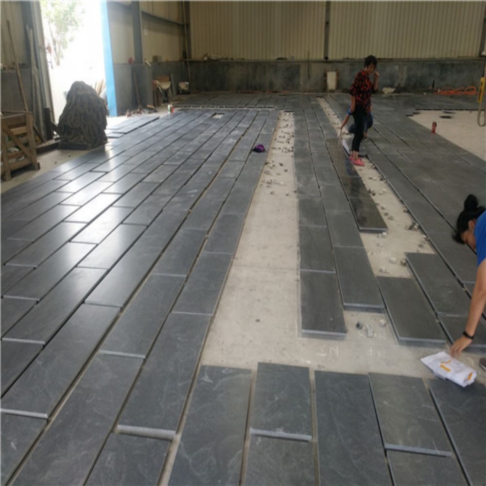 America Virginia Mist Black Granite