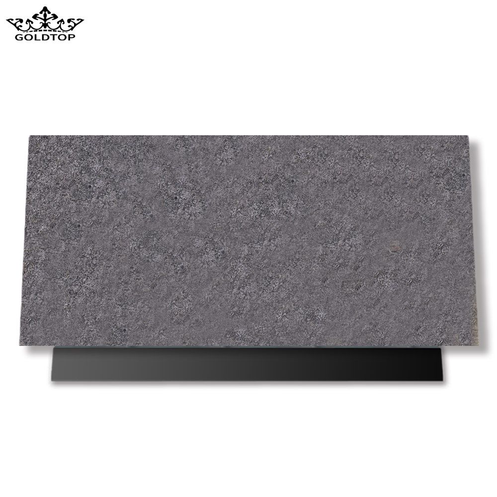 Latte Grey Marble Black Granite Slab