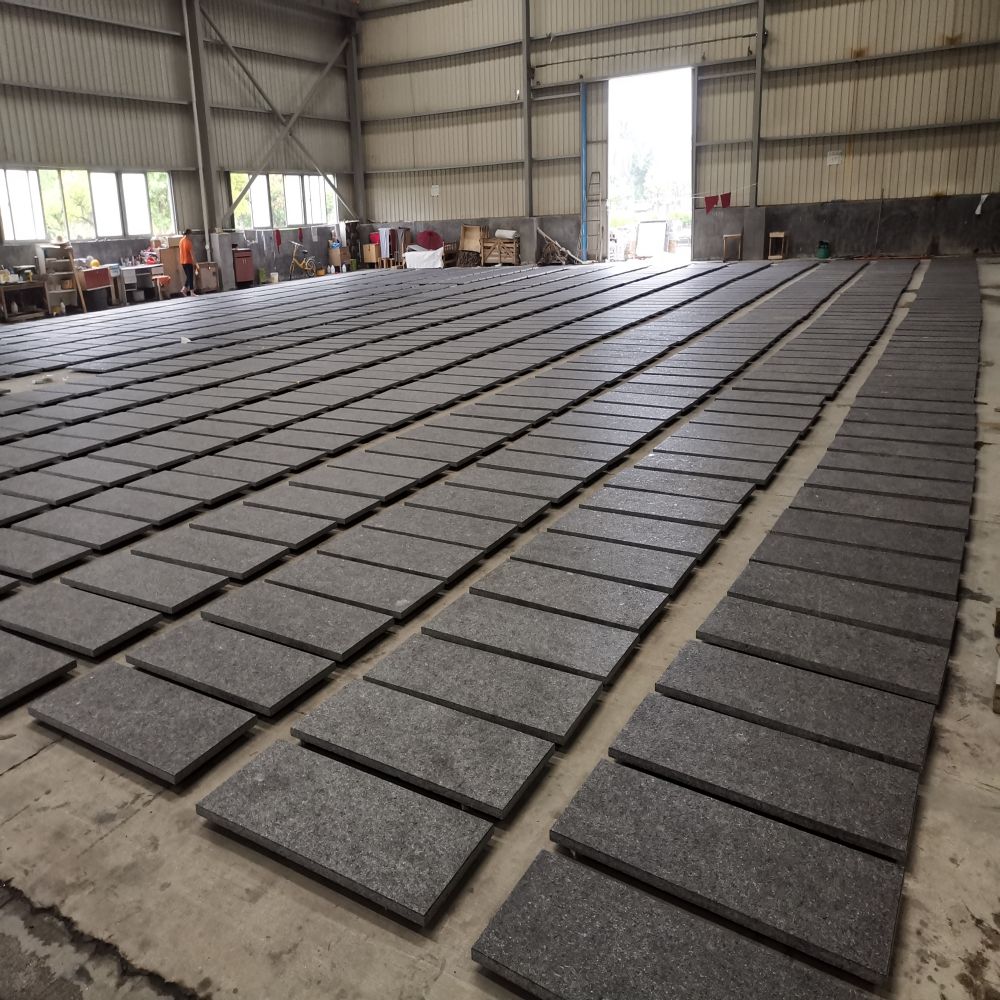 Angola Black Granite Countertop