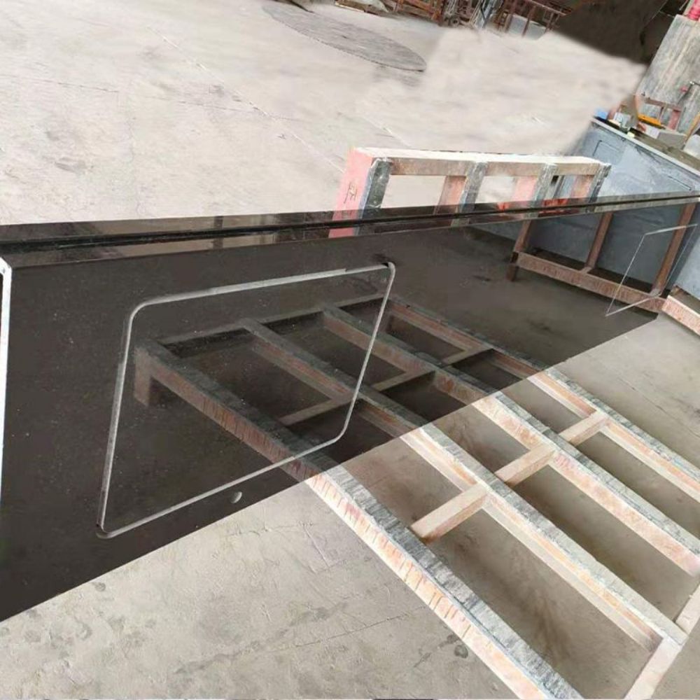 India Black Galaxy Granite Countertop