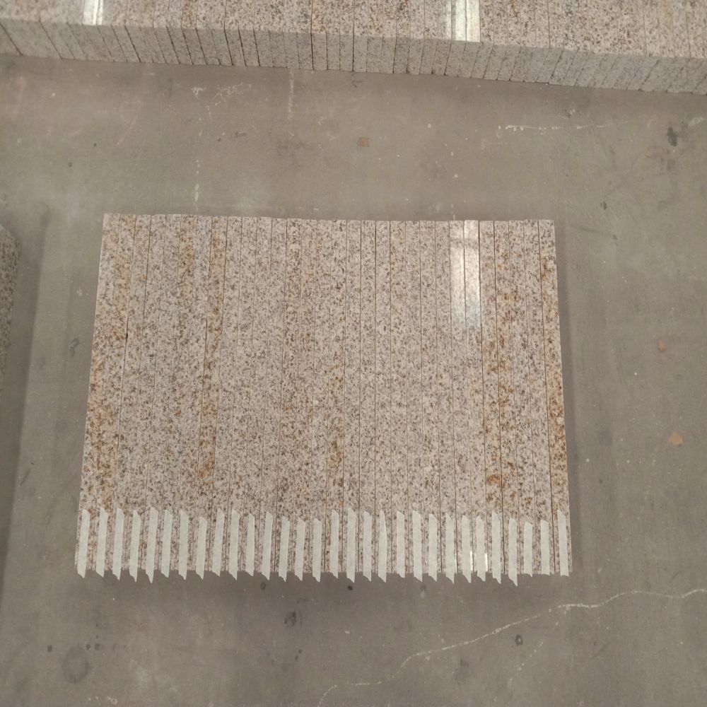 G350 Shandong Rust Yellow Granite Til