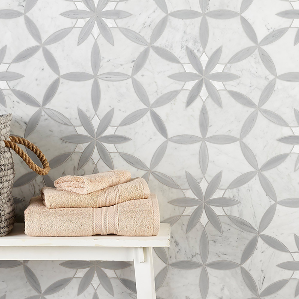 Bianco Carrara Marble Mosaic