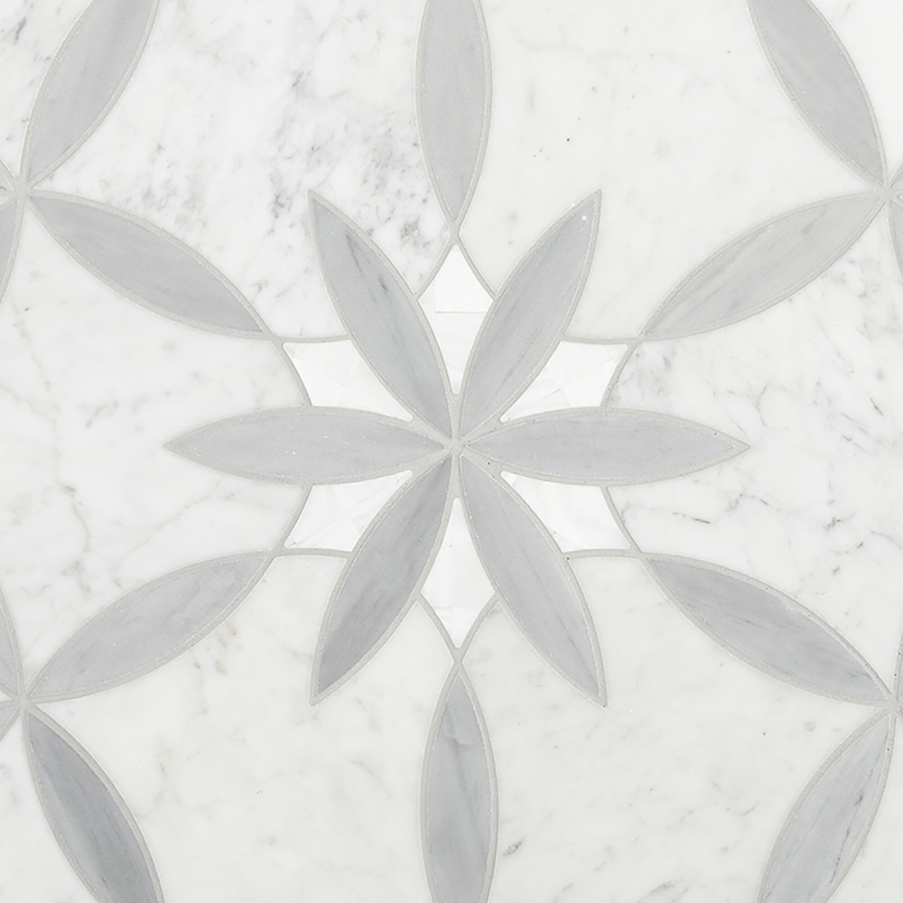 Bianco Carrara Marble Mosaic