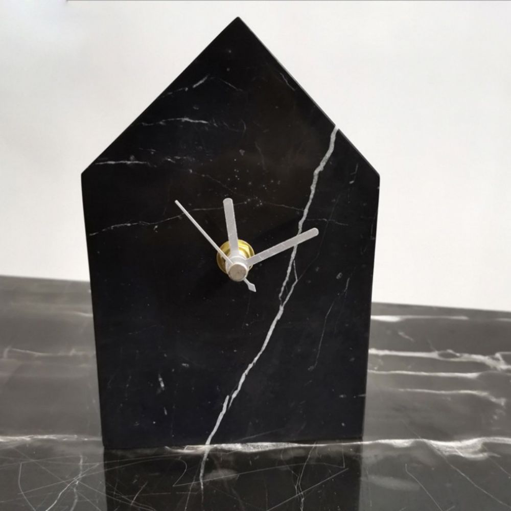 Stone Craft Square Clock