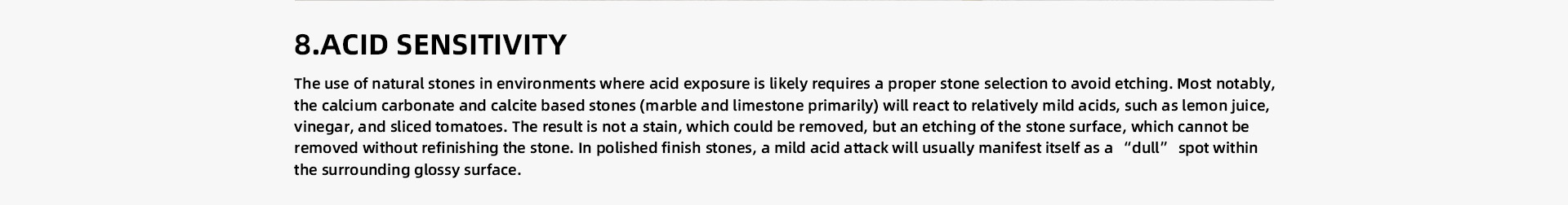 Stone enhancer sealers are also a no-sheen, penetrating/impregnating sealer that is formulated to darken, enrich, and highlight the natural color and beauty of stone products. They will rejuvenate and improve the appearance of worn and weathered stone. However, they will also darken the color of seams and joints. They are, generally, suitable for interior and exterior use, and rated to protect the stone for several years.  