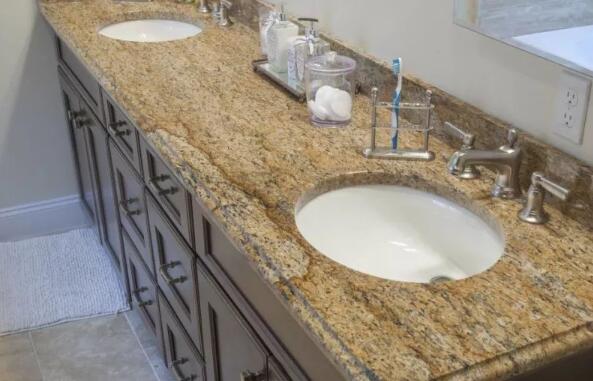 Why you must try semi-precious stone bathroom countertops？