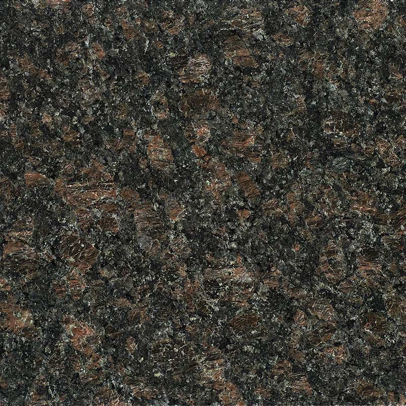 Natural Black Angola Granite Brown Stone