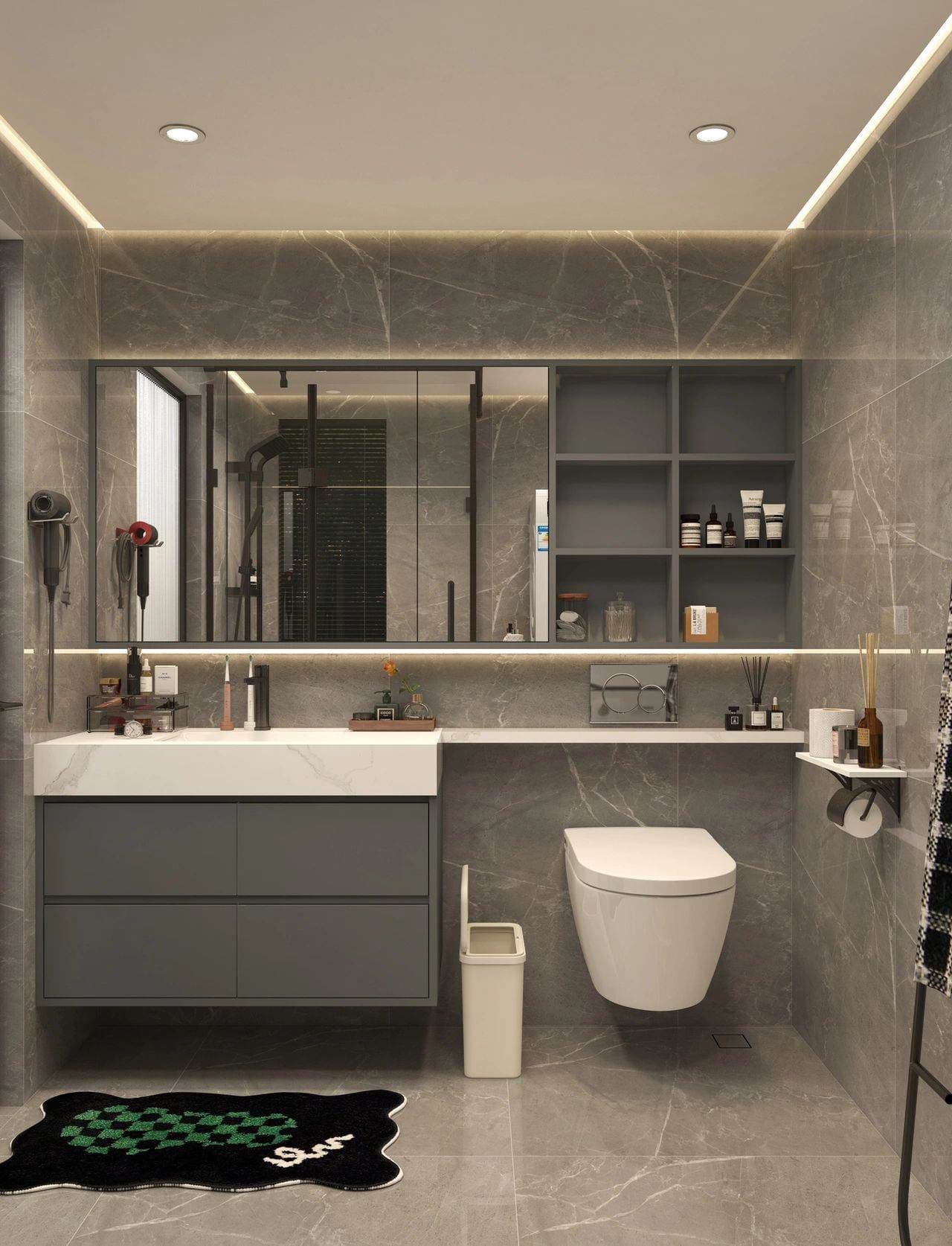 5 Gray Marble Bathroom Ideas Client Stories