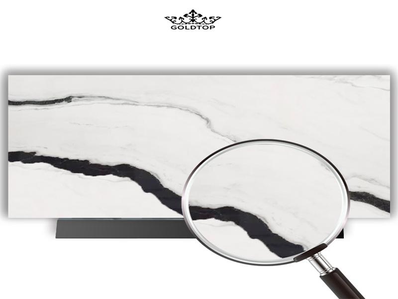 Panda White Marble Texture Seamless Kitchen China