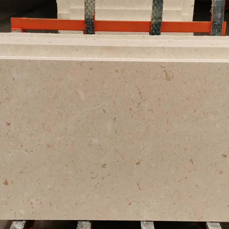 Beige Iimestone Marble Slab Hotel Floor Tiles High-end Customize