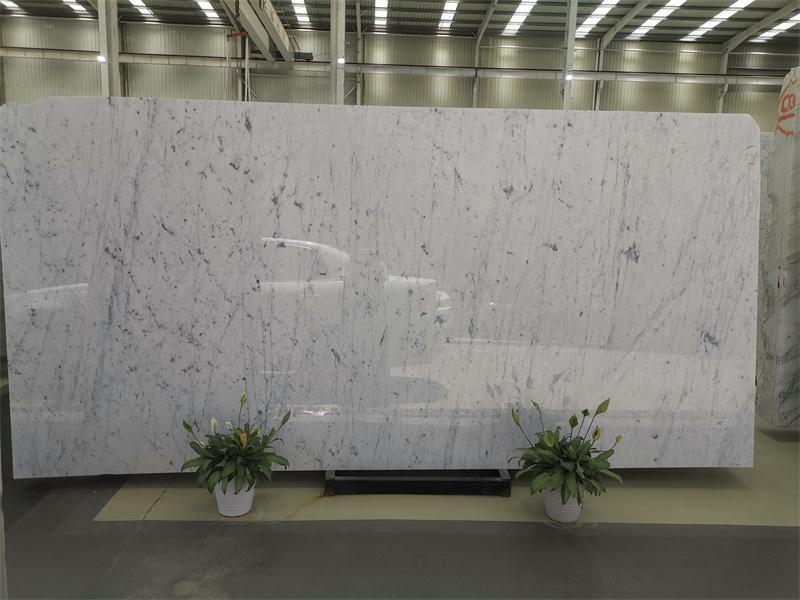 Italian Carrara White Marble Slabs 12x24 Stone Factory Price