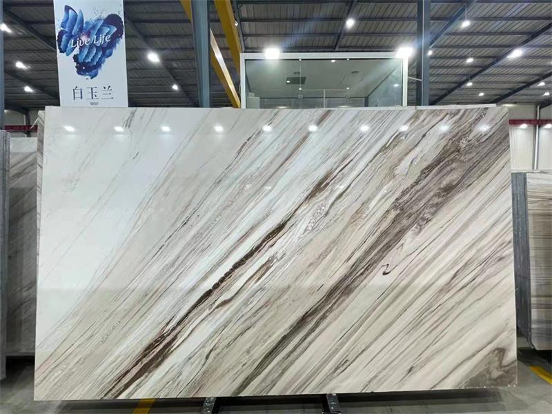 Mystery White Marble Slabs With Gold Stripe Suppliers