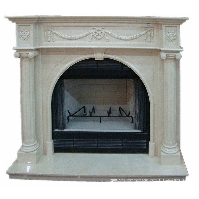 NO1 marble fireplace mantel