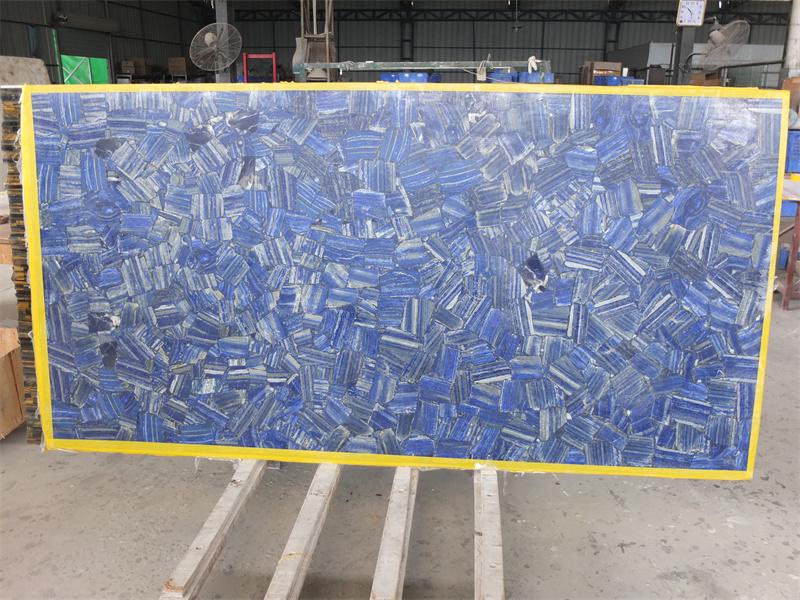 Lapis Lazuli Marble Slabs Tile Table Semi-precious Stones For Sale