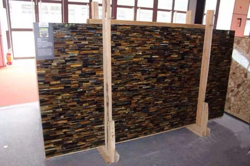 Blue Yellow Tiger Eye Slab Stone Marble For Sale