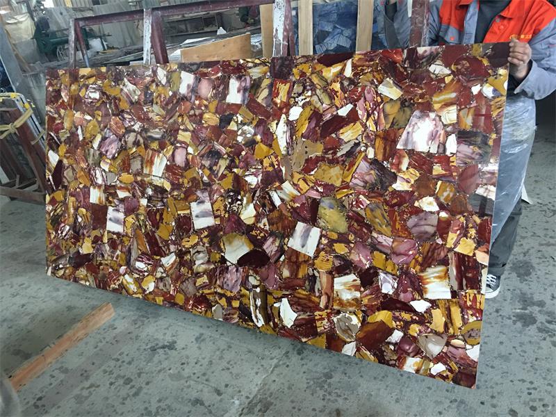 Mookaite Jasper Slabs Jaspe Stone Tiles Countertops Semi-precious