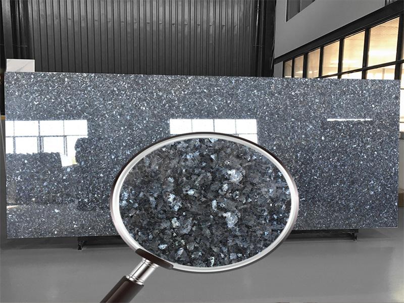 Blue Emerald Pearl Granite Kitchen Worktop