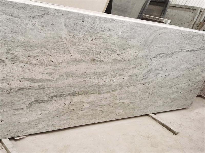 Brazil River White Granite Kitchen Countertops Slab