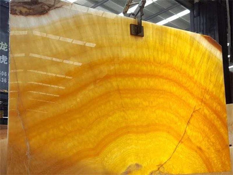 Yellow Onyx Slabs Marble Stone