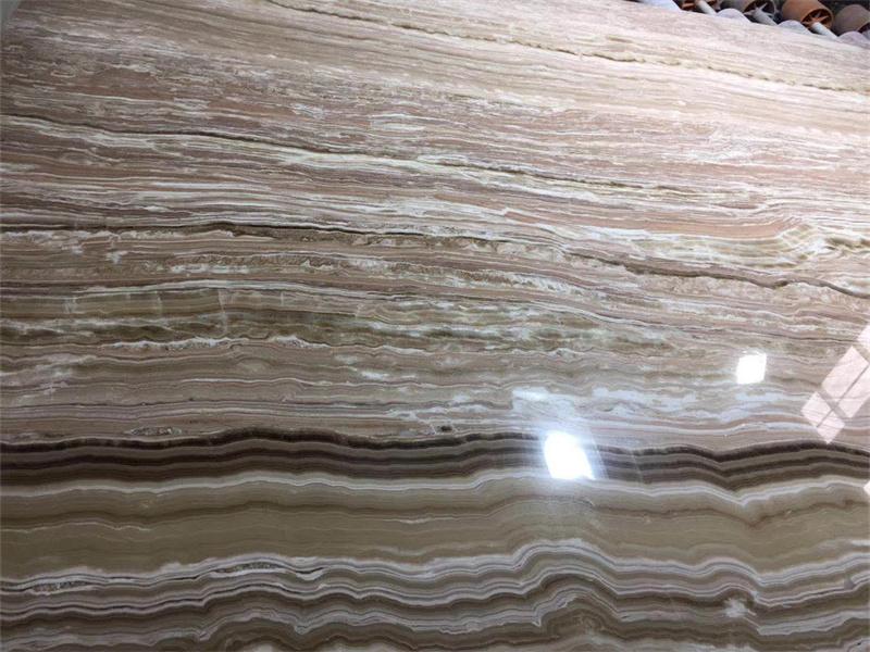 Travertine Onyx Marble Slab