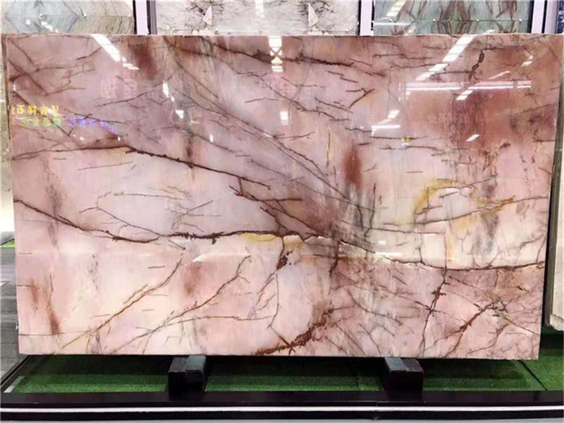 Pink Quartzite Slabs Countertops