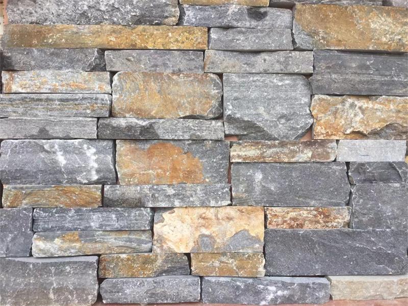 Brown Cultured Stone Veneer Siding Natural Stone