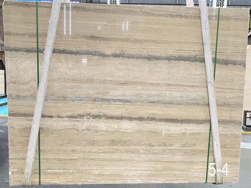 Italy Silver Grey Travertine Slabs