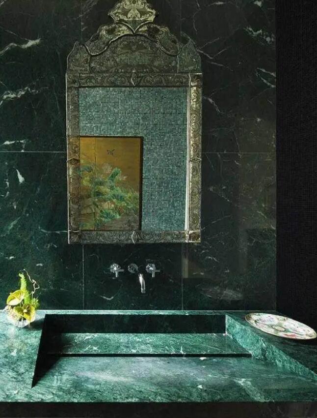 How about Green Marble Decoration？