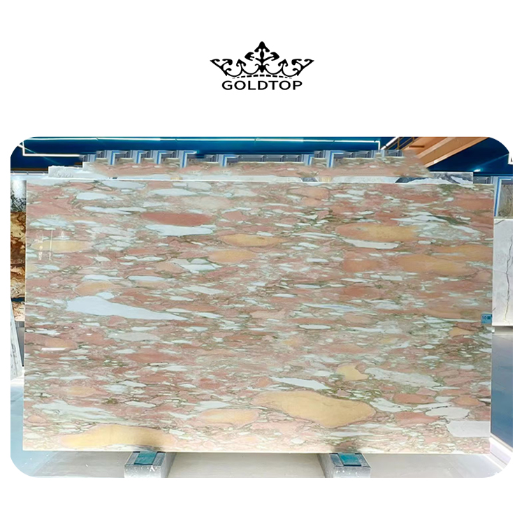 Rosa Norvegia red Marble Countertops 