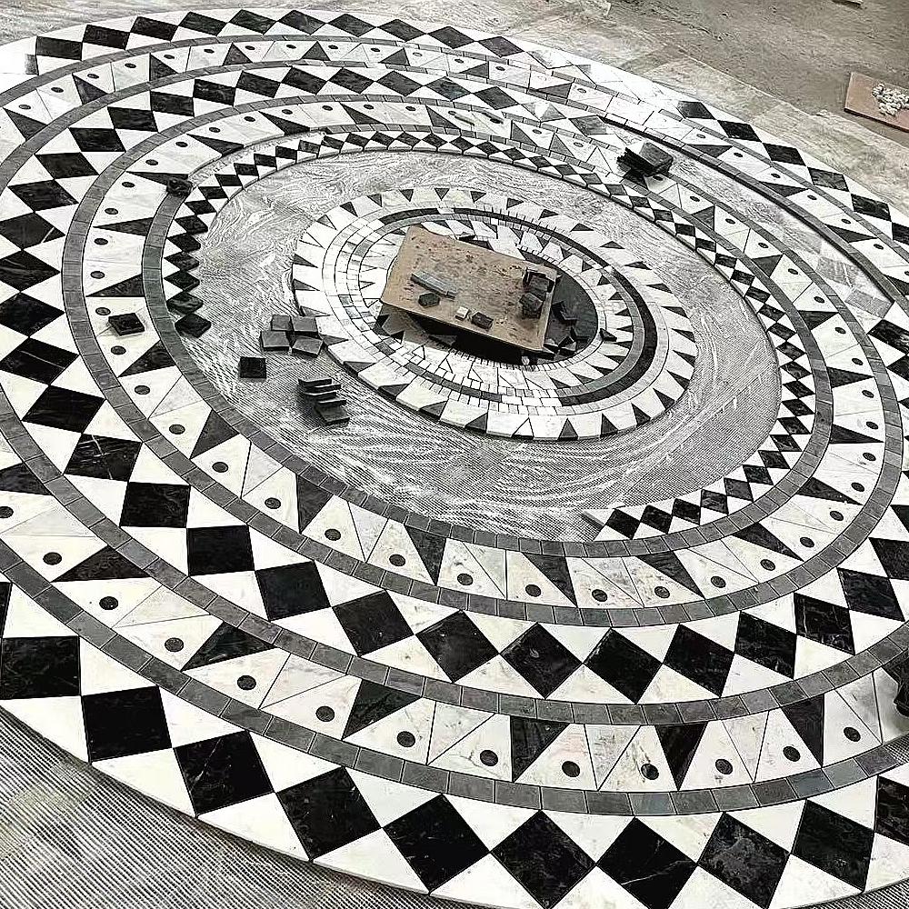 Marble Medallion Floor