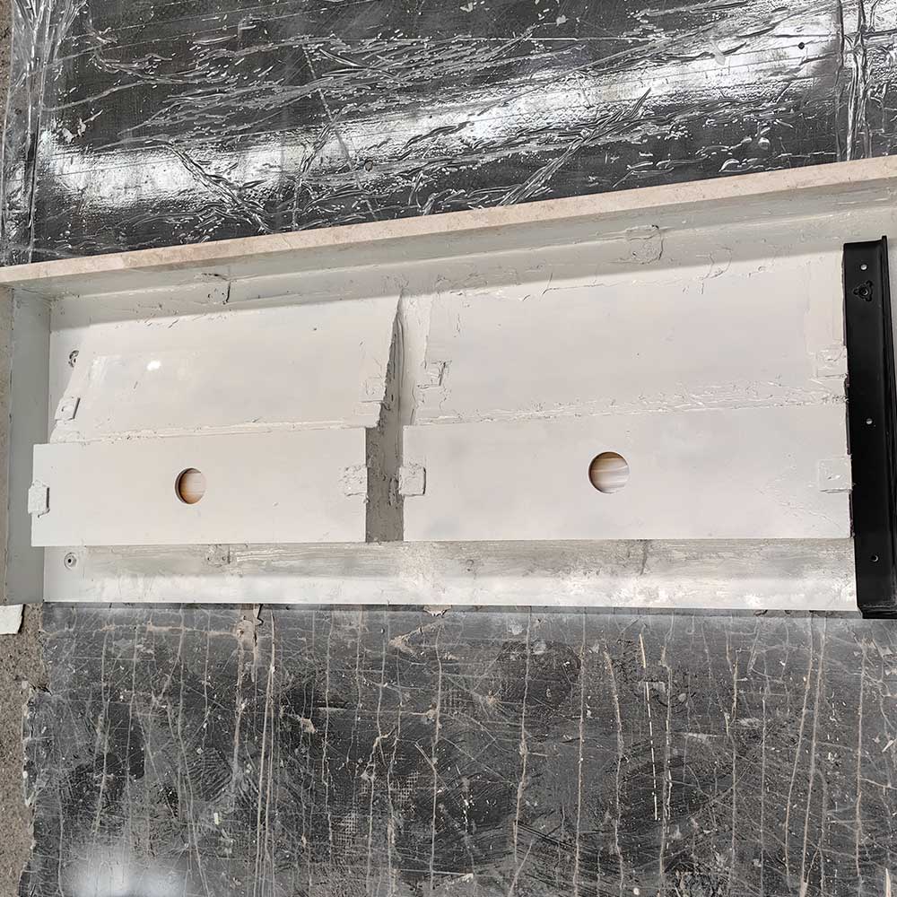 Calacatta Cappuccino Marble Bathroom Vanity Top