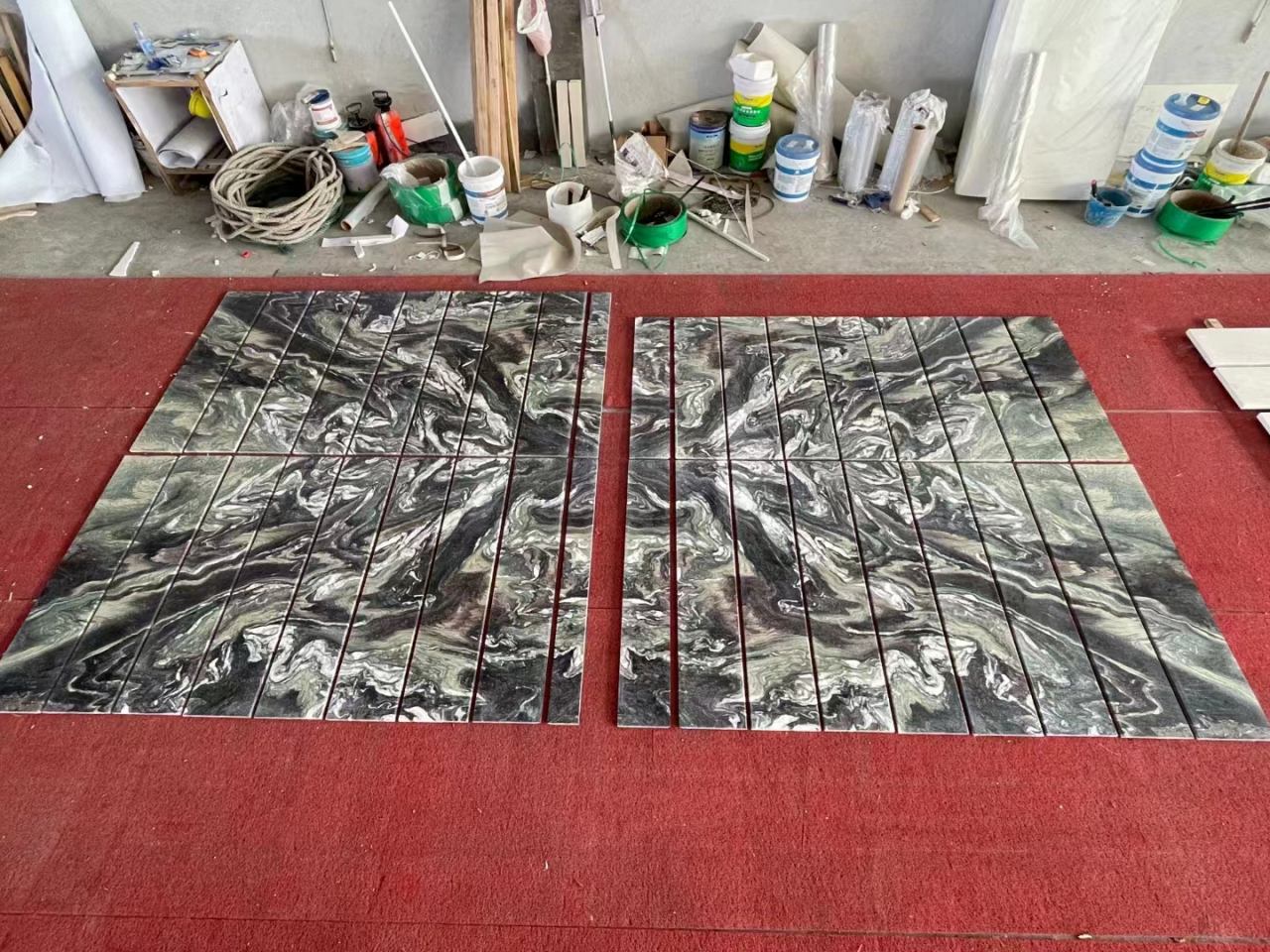 Italy Kinawa Violet Natural Marble Tiles