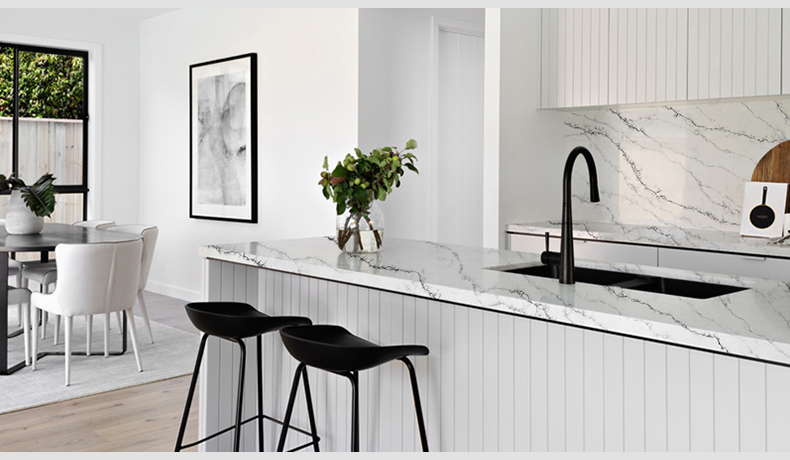 5096 Statuary Milane White Calacatta Quartz Countertops