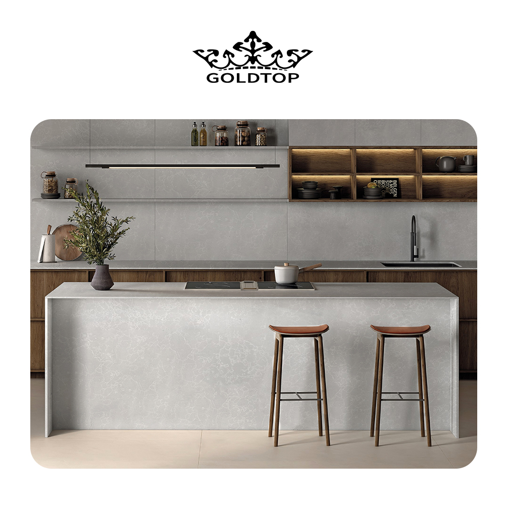 4004 Jade Marble Quartz Slab