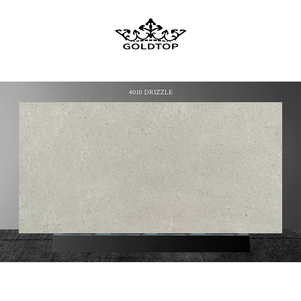4010 Drizzle Marble Quartz Slab
