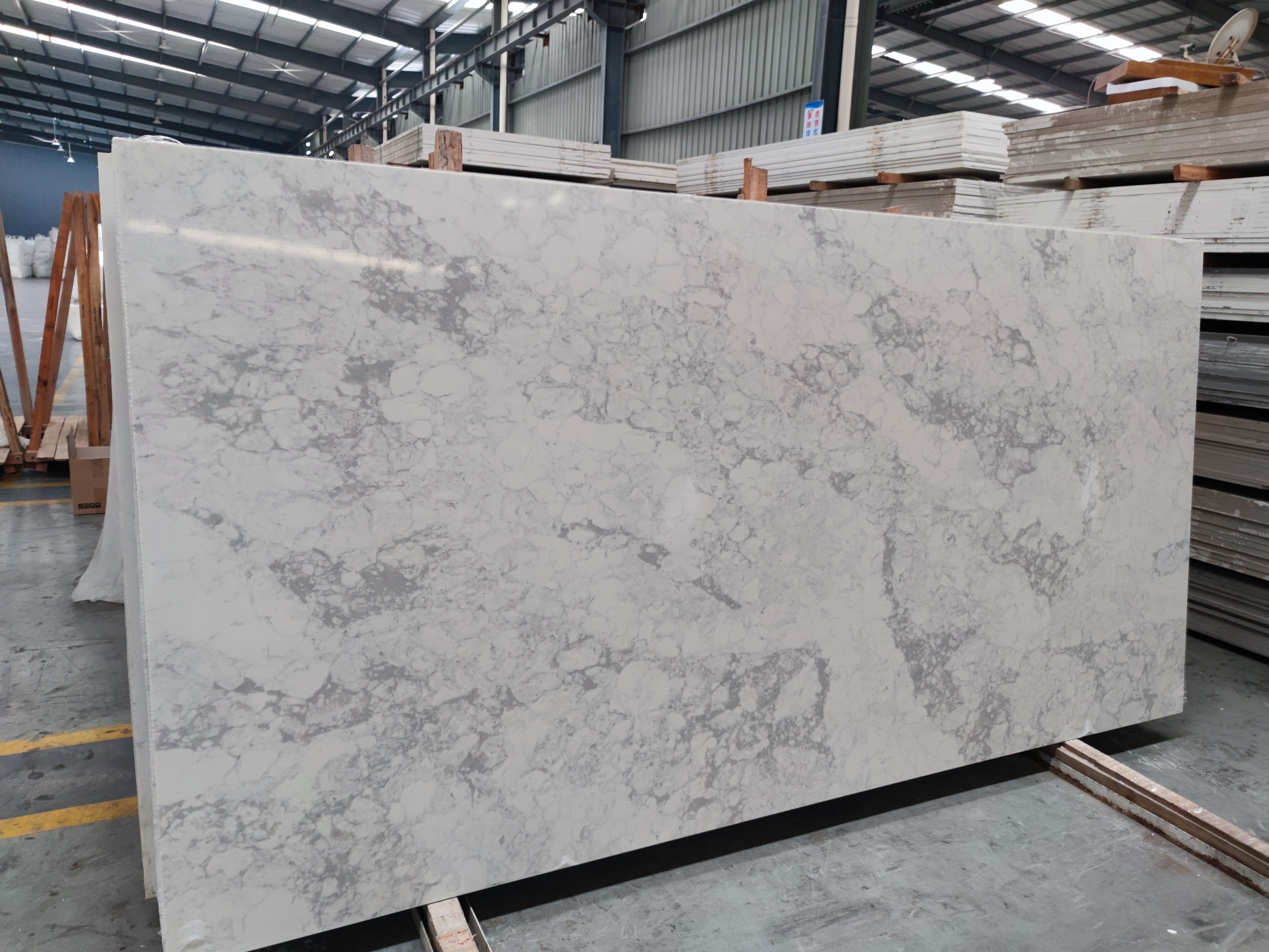 6025 Arabescato Exotic Concrete Quartz