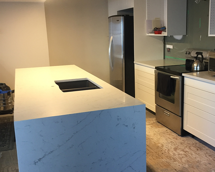 4005 Bianca Veno Marble Quartz Slab