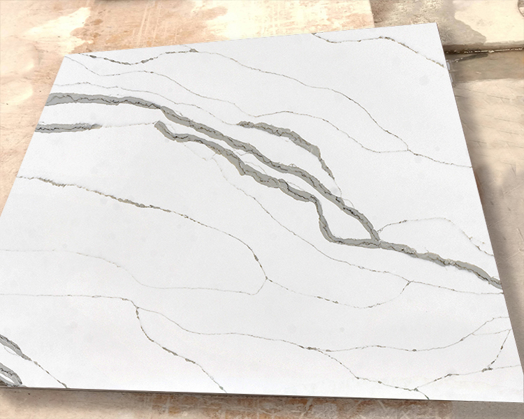5013 Mystery White Calacatta Quartz Countertops Supplier