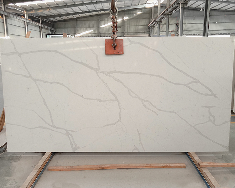 5027 Bianco Statuary White Calacatta Quartz Slabs