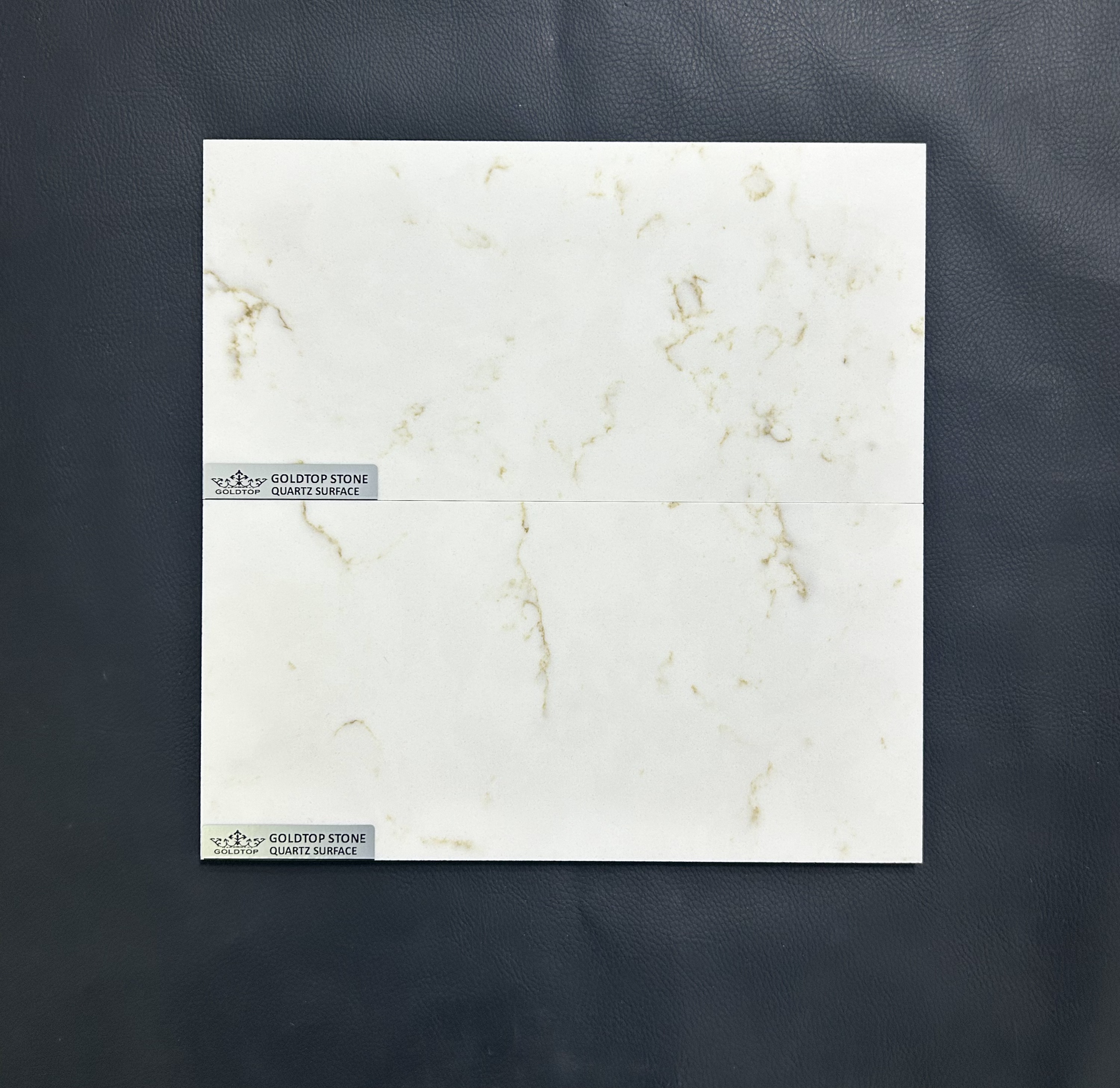 4051 Carrara Gold Marble Quartz Slab