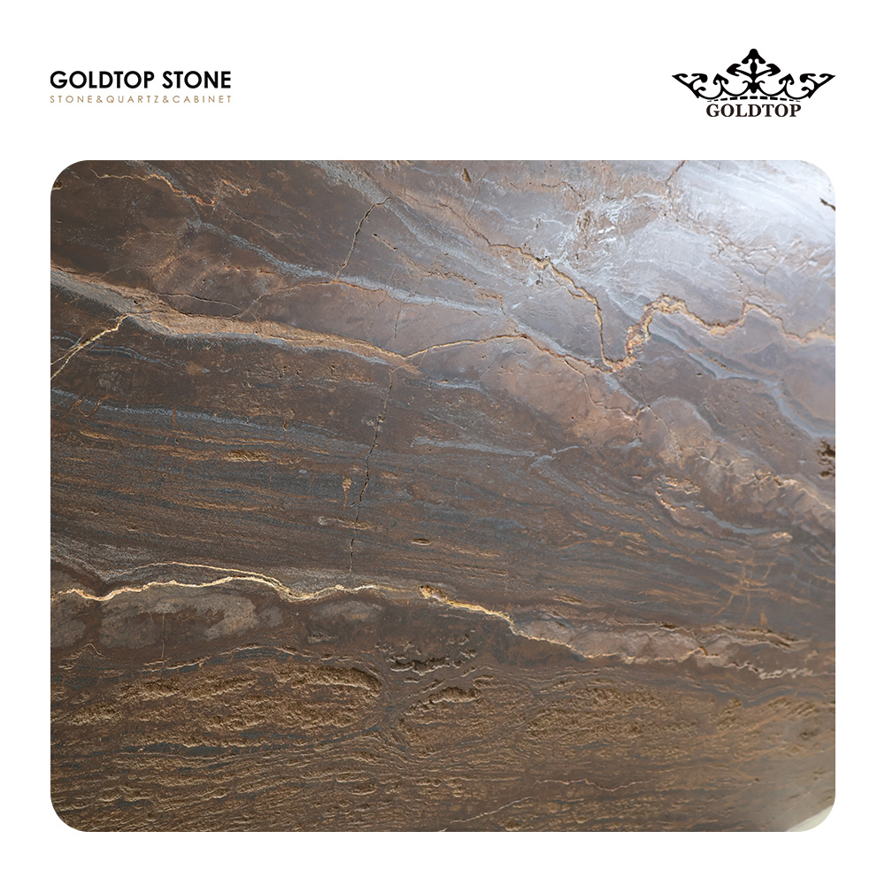 3/4" Brazil Bronzite Marble Slabs & Tiles