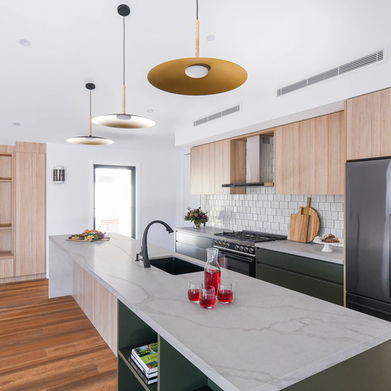 5035 Sonder White Calacatta Quartz Countertops