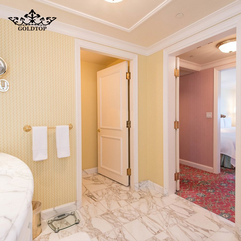 Project Case of Calacatta Gold Marble for Hotel Bathroom