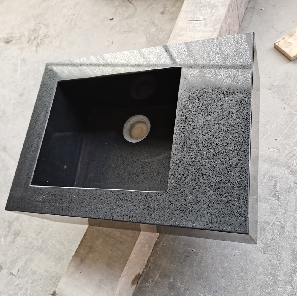 2018 Jet Black Sparkle Quartz Slabs Countertops Factory