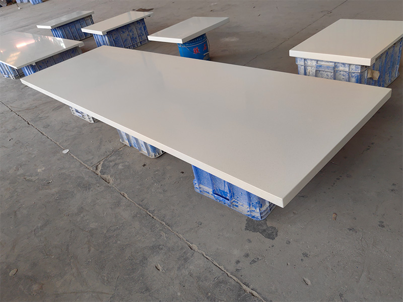 2003 Osprey White Quartz Worktops Engineered Quartz Countertops